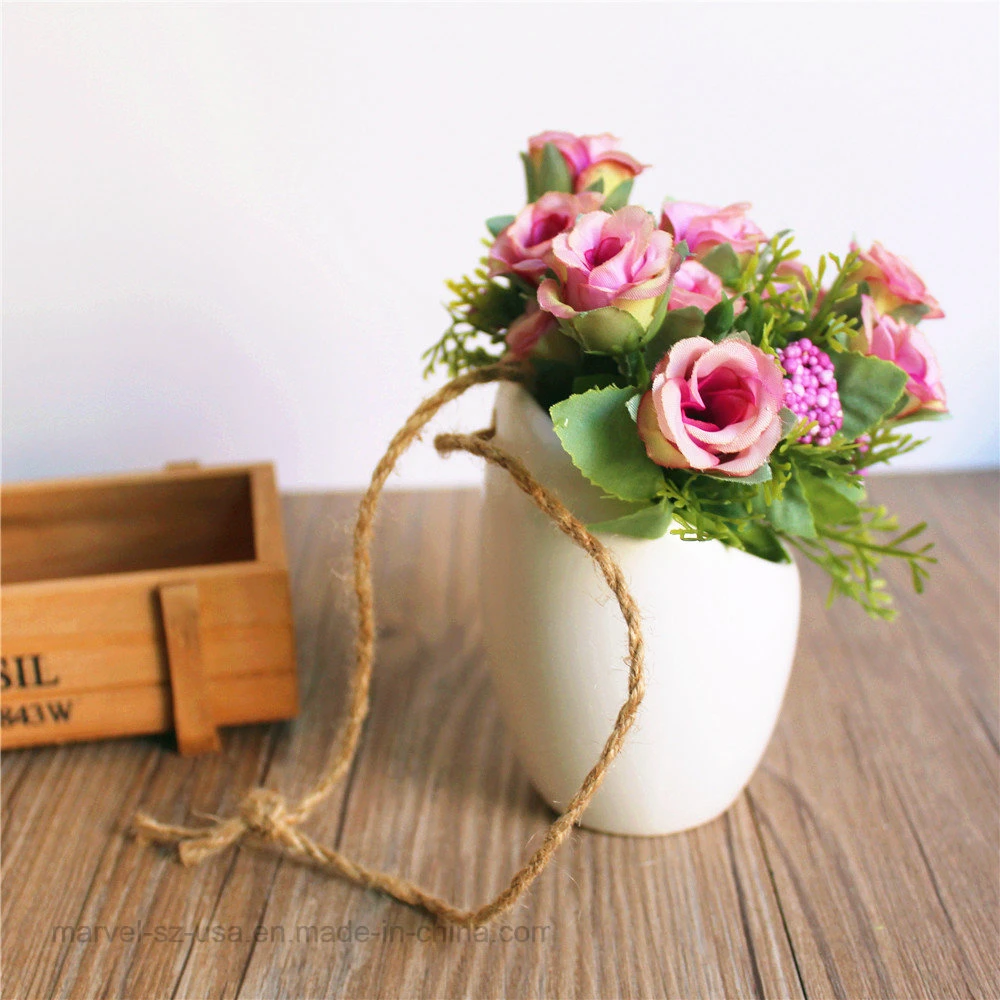 Artificial Hanging Plant Pot Indoor Outdoor Garden Decoration Artificial Flower