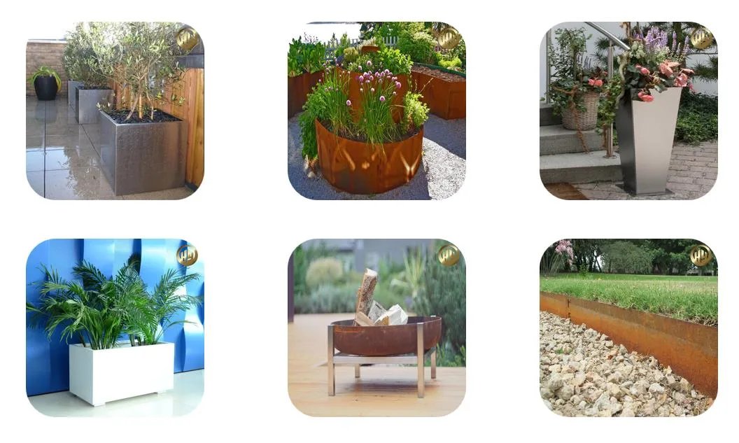 Party Barbecue High Quality 2mm Thickness Metal Heater Fire Pit