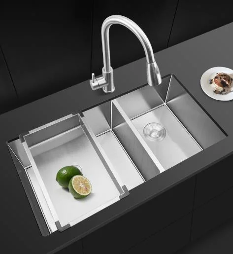 Sink Kitchen Sink 304 Stainless Steel Double Bowl Sink