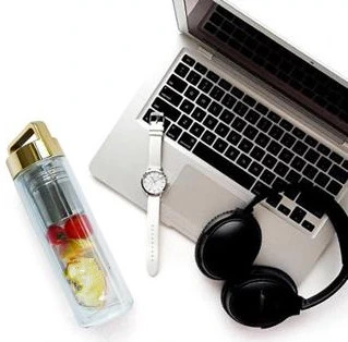 Portable Tea Drinking Bottle Double Wall Double Wall Water Bottle FL3003