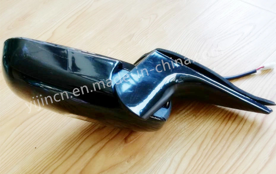 Car Rear View Mirror Black Wide Angle Blind Round Convex Parking Mirror Auto