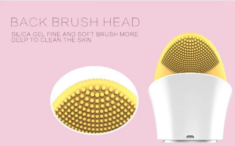 Hot-Selling Hand Tool Soft Silicone Facial Brush Silicone Face Cleansing Brush