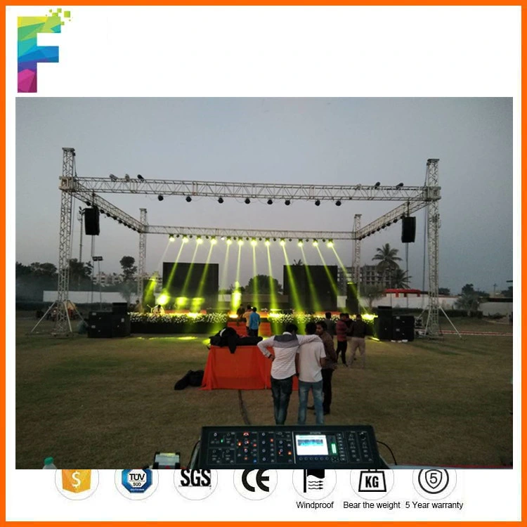 Aluminium Arch Tuss, Lighting Stage Spigot Truss Arch Roof Truss