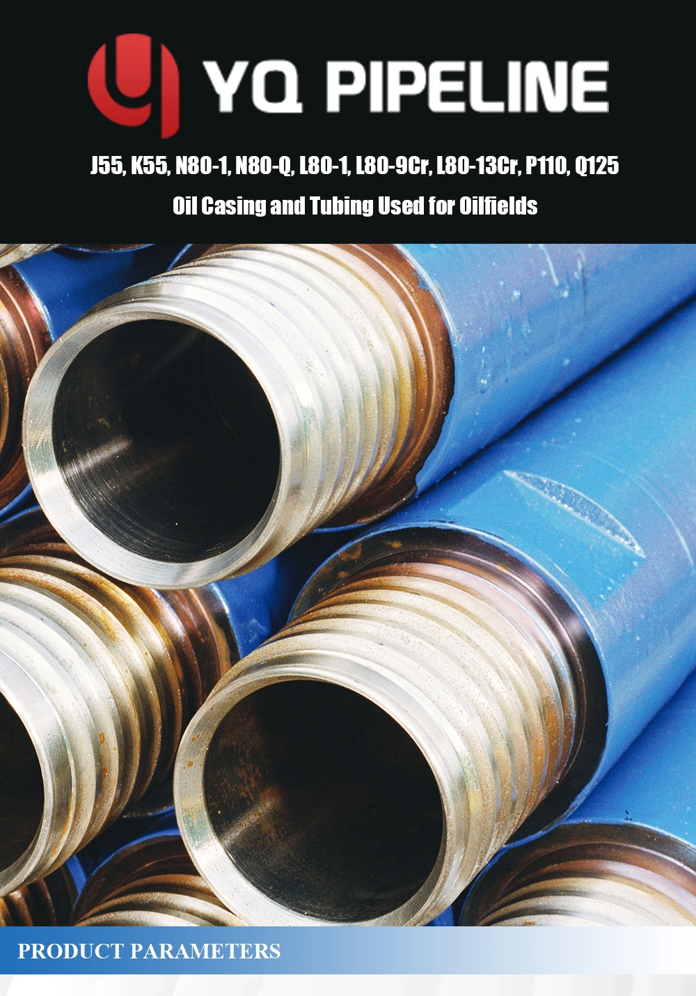 Experienced N80 API Steel Casing Oil and Gas API Casing Pipe Casing