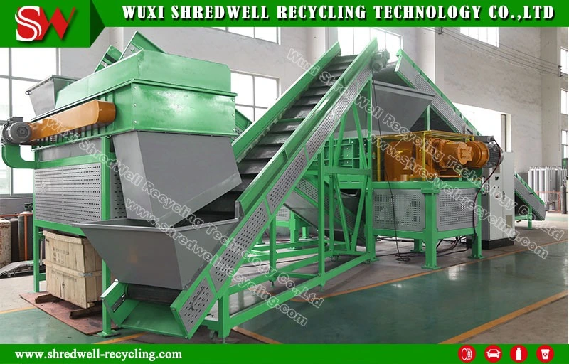 Waste Tire Recycle Machine for Scrap Tyre Shredding Equipment