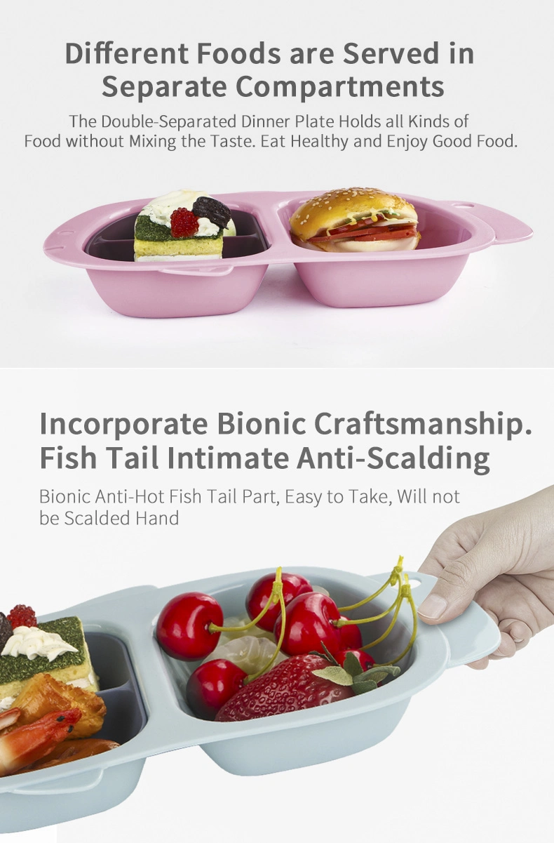 2021 Eco Friendly Baby Plate Suction Silicone Kids Plates and Bowls Sets