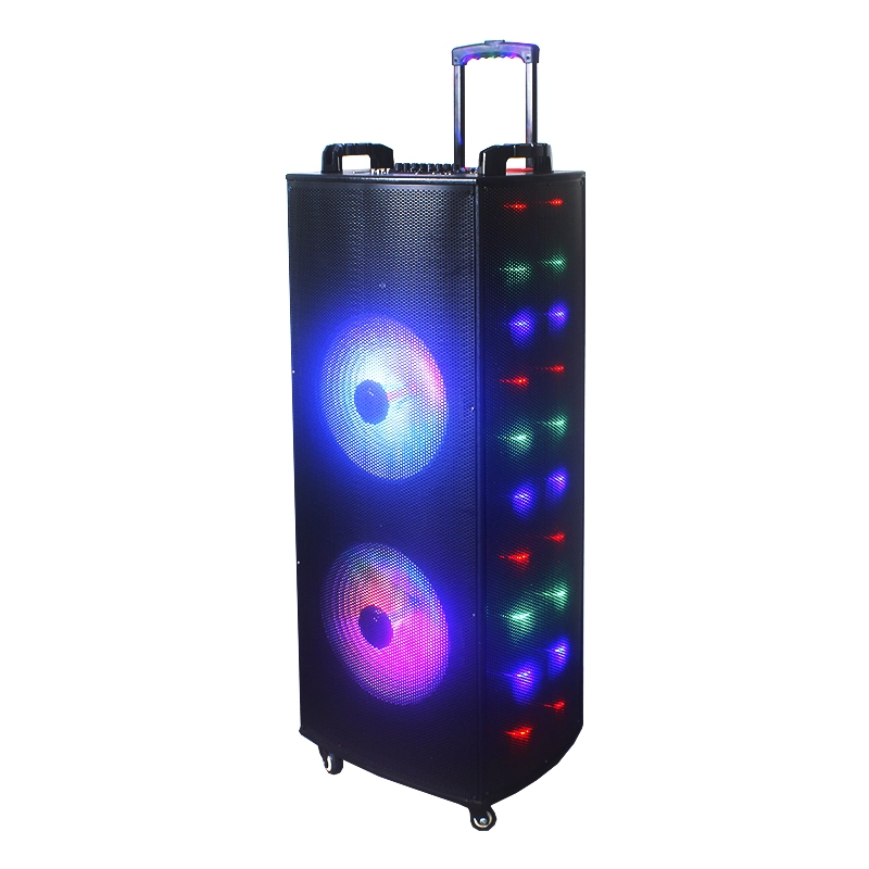 New Big Power Dual 12 Inch Active Outdoors Trolley Speakers Party Outdoors