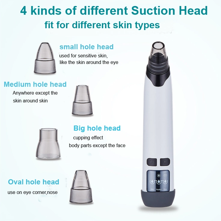 Electric Facial Cleaner Comedone Extractor Tool Kit Nose Pore Suction Blackhead Remover Vacuum