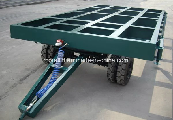 Pulling Type Hydraulic Car Trailer Trolley