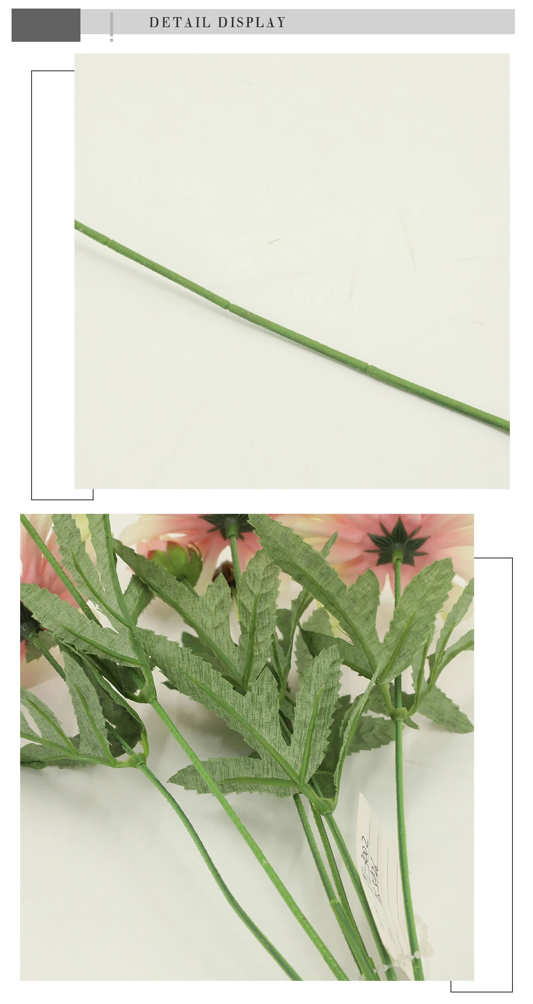 Cheap Artificial Chrysanthemum Spray Home Flower Decorations Dy1-3002