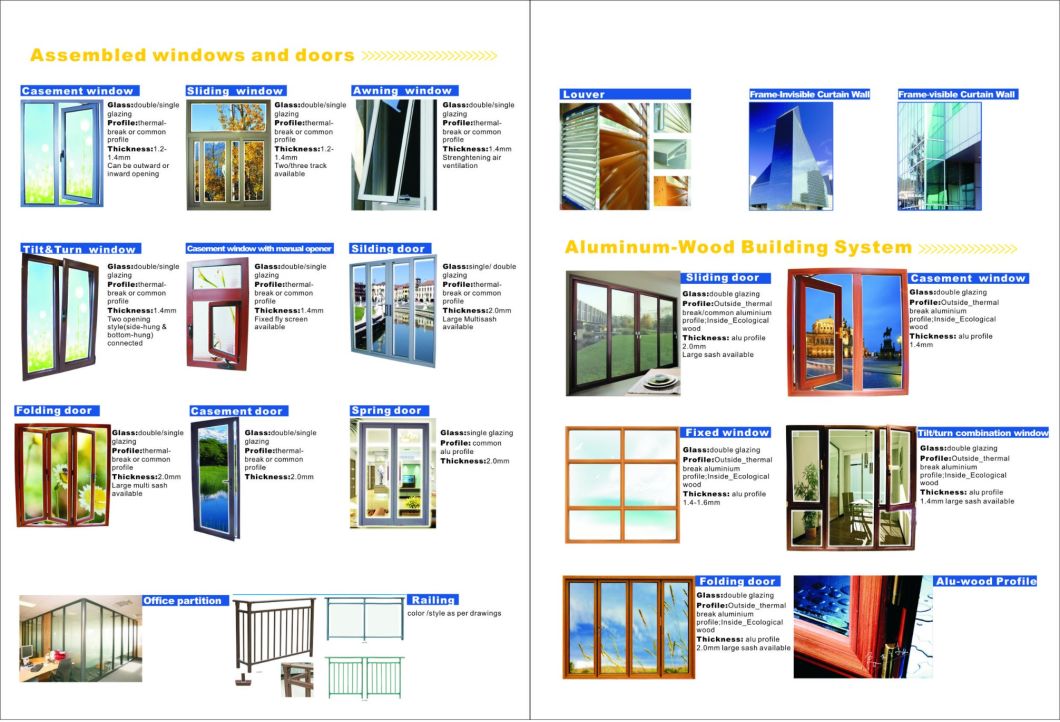 DIY Aluminium Window Frames Extrusion Aluminium Profiles