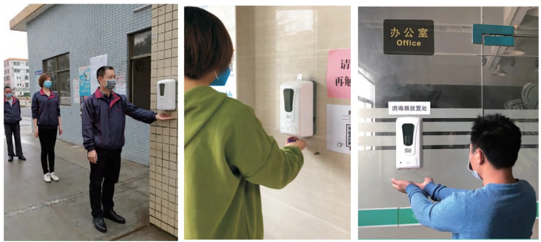 1L Capacity Public Place Commercial Bathroom Use Indoor Small Sanitizer Dispenser