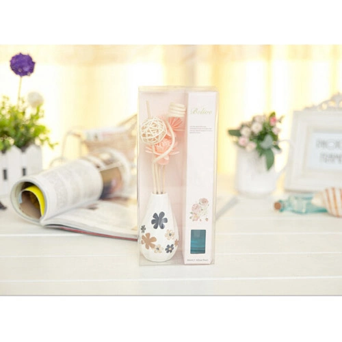 Hot Selling 40ml Ceramic Vase with Artificial Sunflower for Reed Diffuser Gift Sets