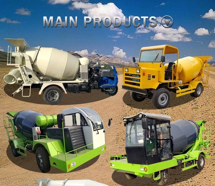 Concrete Mixer Manufacture Mixing Machine Cement Small Diesel Concrete Equipment Concrete Mixer Concrete Mixer Truck