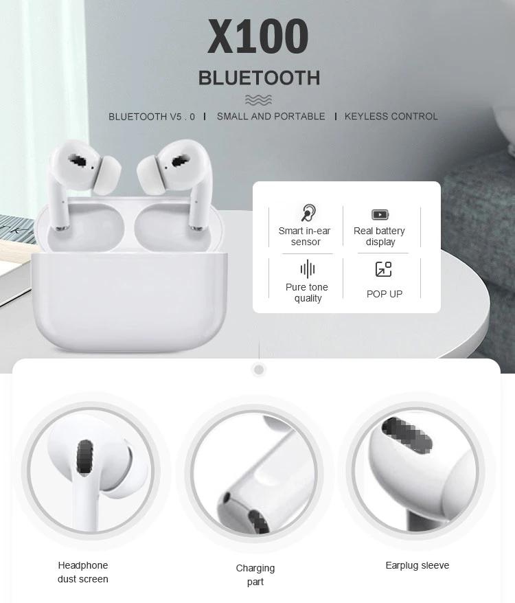 Hot Selling PRO Gen Air 3 Wireless Headphones 3rd Gen Tws Earphones with GPS Rename Function