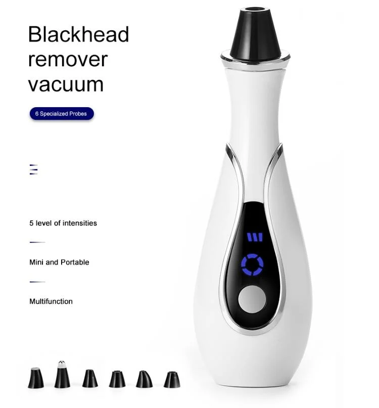 2021 Amazon Pore Cleanser Vacuum Electric Suction Facial Comedo Acne Extractor Tool Kit Blackhead Remover Vacuum