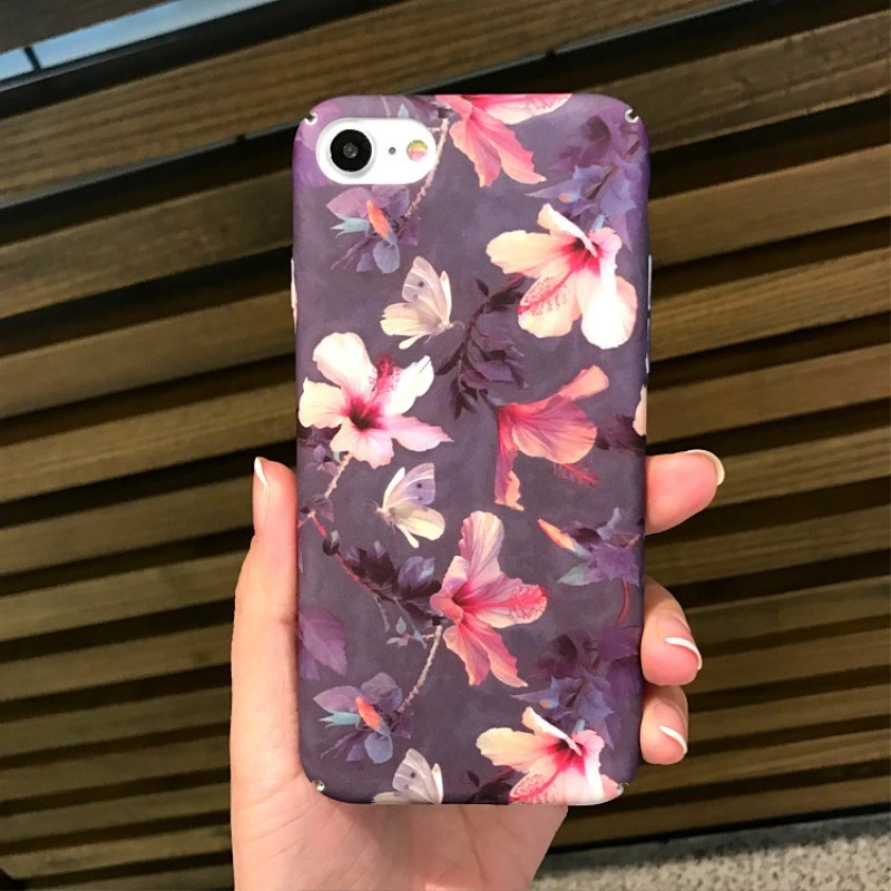Colorful Flower Style Phone Case Mobile Phone Accessories Case for iPhone