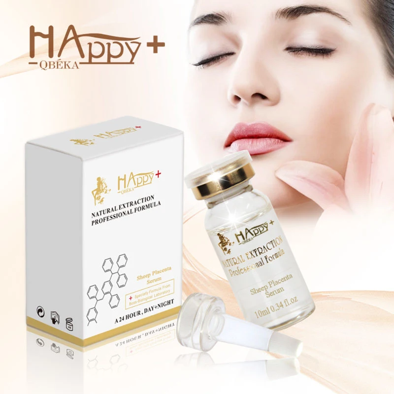 OEM Available Happy+ Qbeka Sheep Placenta Repairing & Firming Serum Repairing Moisturizing Serum