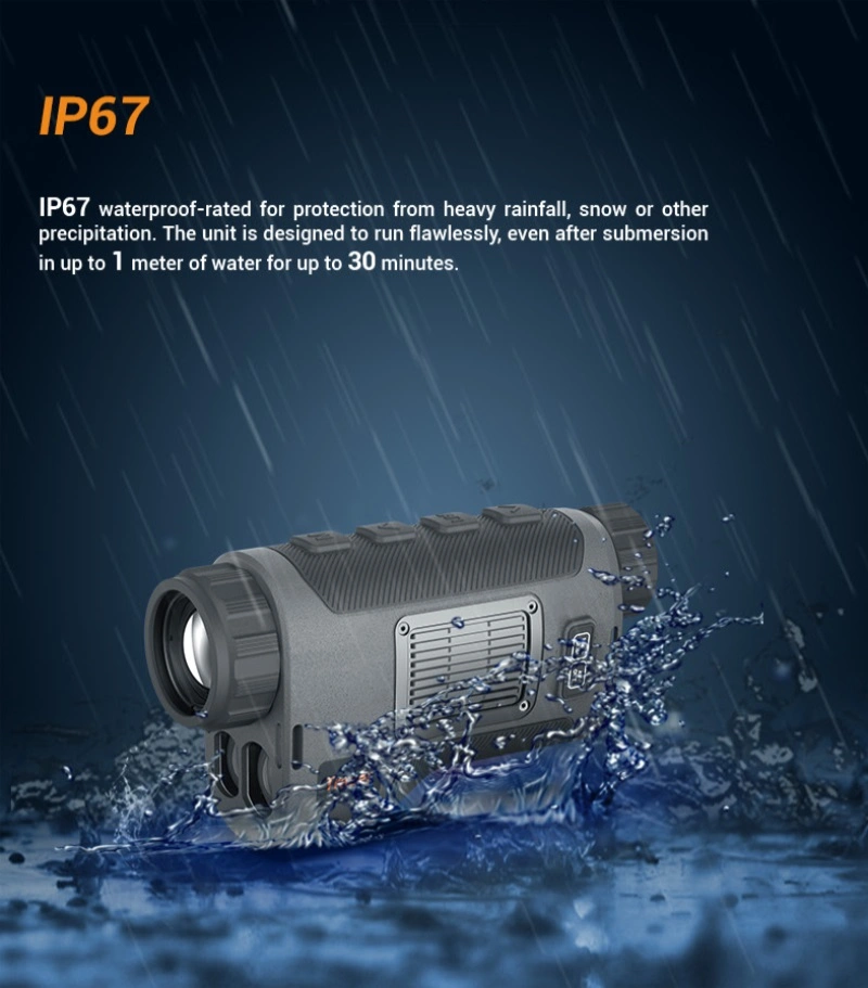 Thermal Imaging Monocular Optical Hunting Scope Infrared Night Vision Thermal Camera Telescope