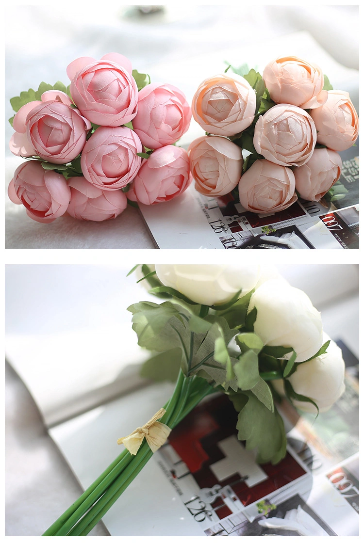 Hotsale Colorful Wedding Bridal Bouquet Articifial Flower