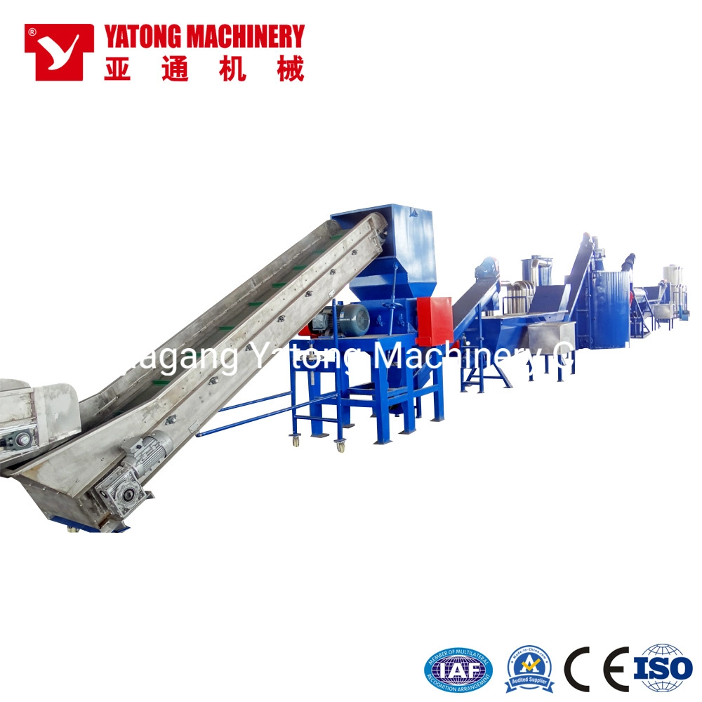 Yatong PE PP HDPE Film Recycling Machine / Plastic Crushing & Washing Machine / Crusher / Shredder