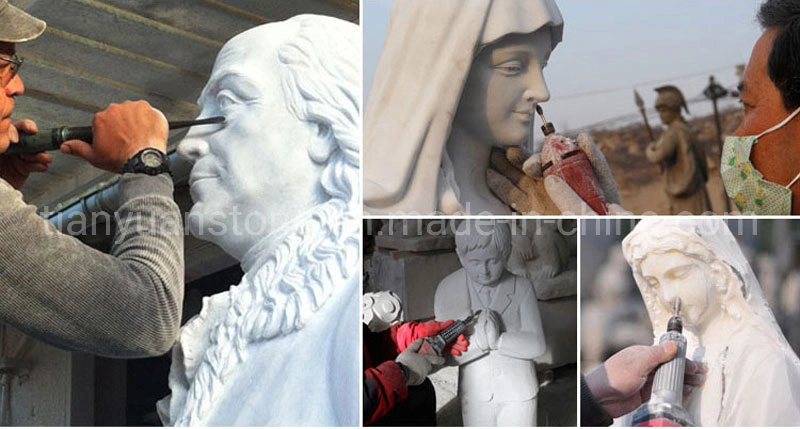 Life Size Custom Stone Marble Greek Roman Man Male Head Bust