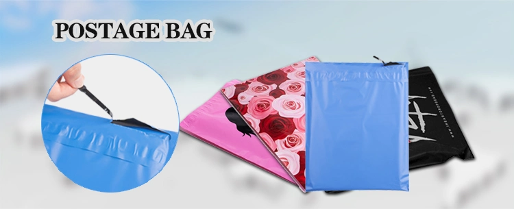 6custom Design Eco-Friendly Pink Custom Printed Pink Poly Mailers