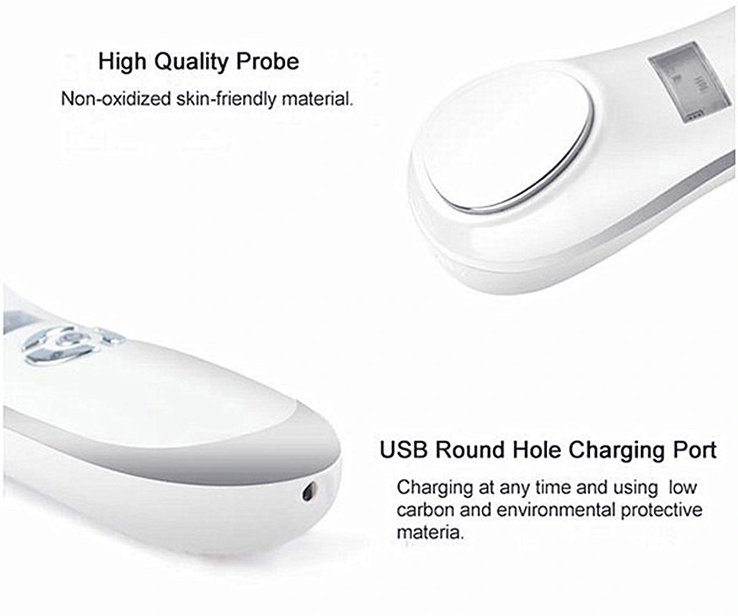 Hot and Cold Deep Cleansing Facial Beauty Device for Anti-Wrinkle