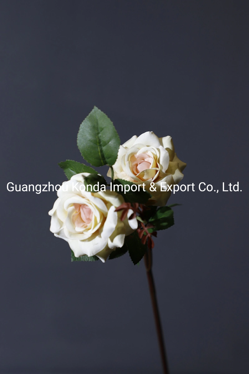 Hot Sale Single Rose Artificial Flowers Flowers for Home Wedding Decorative Flowers