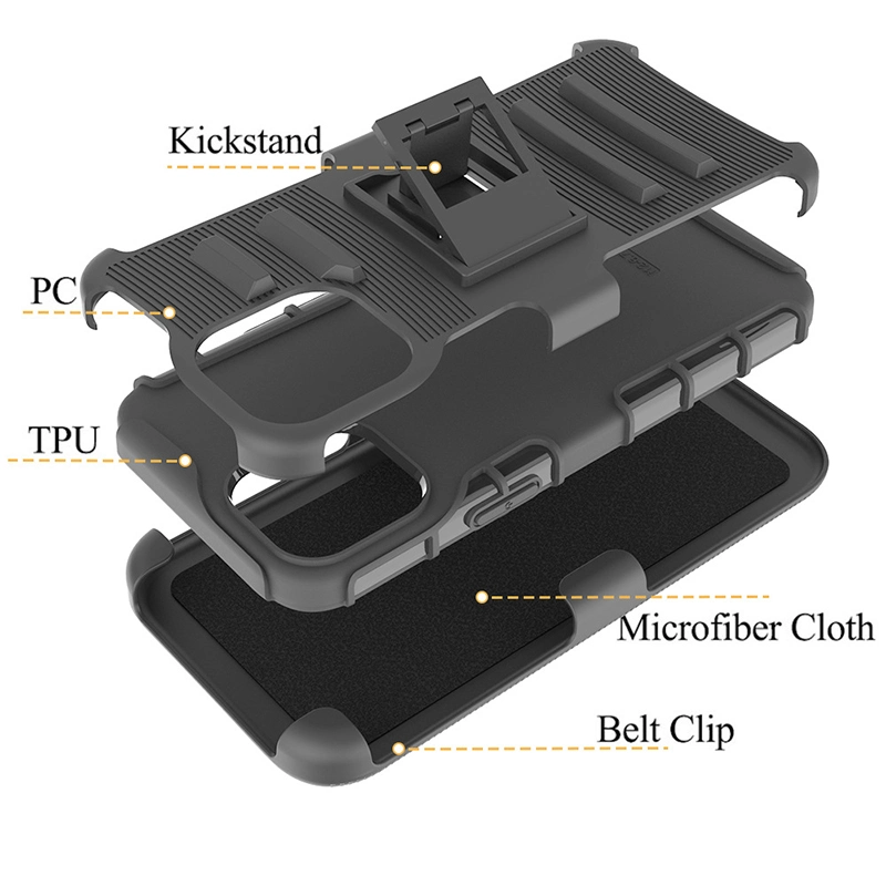 Shockproof Mobile Phone Accessories Cell Mobile Phone Case for iPhone Motorola Samsung