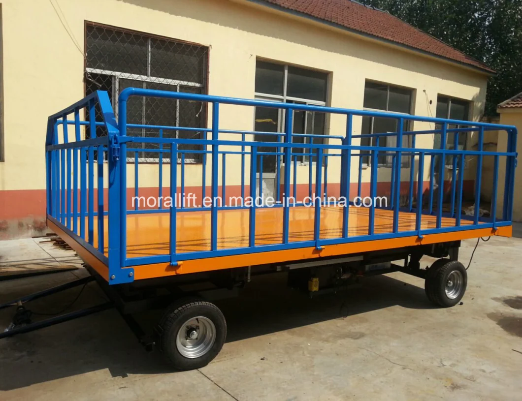 Pulling Type Hydraulic Car Trailer Trolley