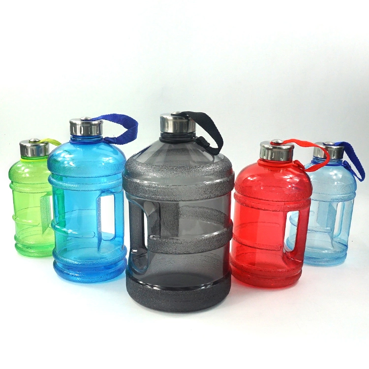 BPA Free PETG Plastic Wide Mouth Drinking Container Flask for Fitness Gym Biking Outdoor Travel