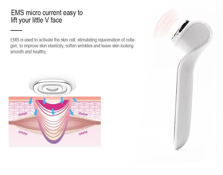 Multifunctional Facial Beauty Instrument Whitening Firming Face EMS Massager Skin Care Device