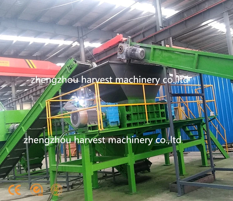 Complete Automatic Crumb Rubber Production Line Recycle Scrap Tire Machine