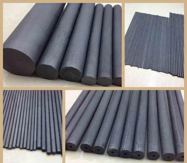 High Temperature Resistance and Good Electrical Conductivity Graphite Rod