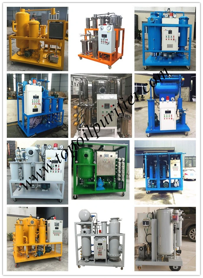 Black Oil Purification Decoloration Plant Machine Waste Engine Oil Filtration Equipment Fuel Oil Decolor Purifier