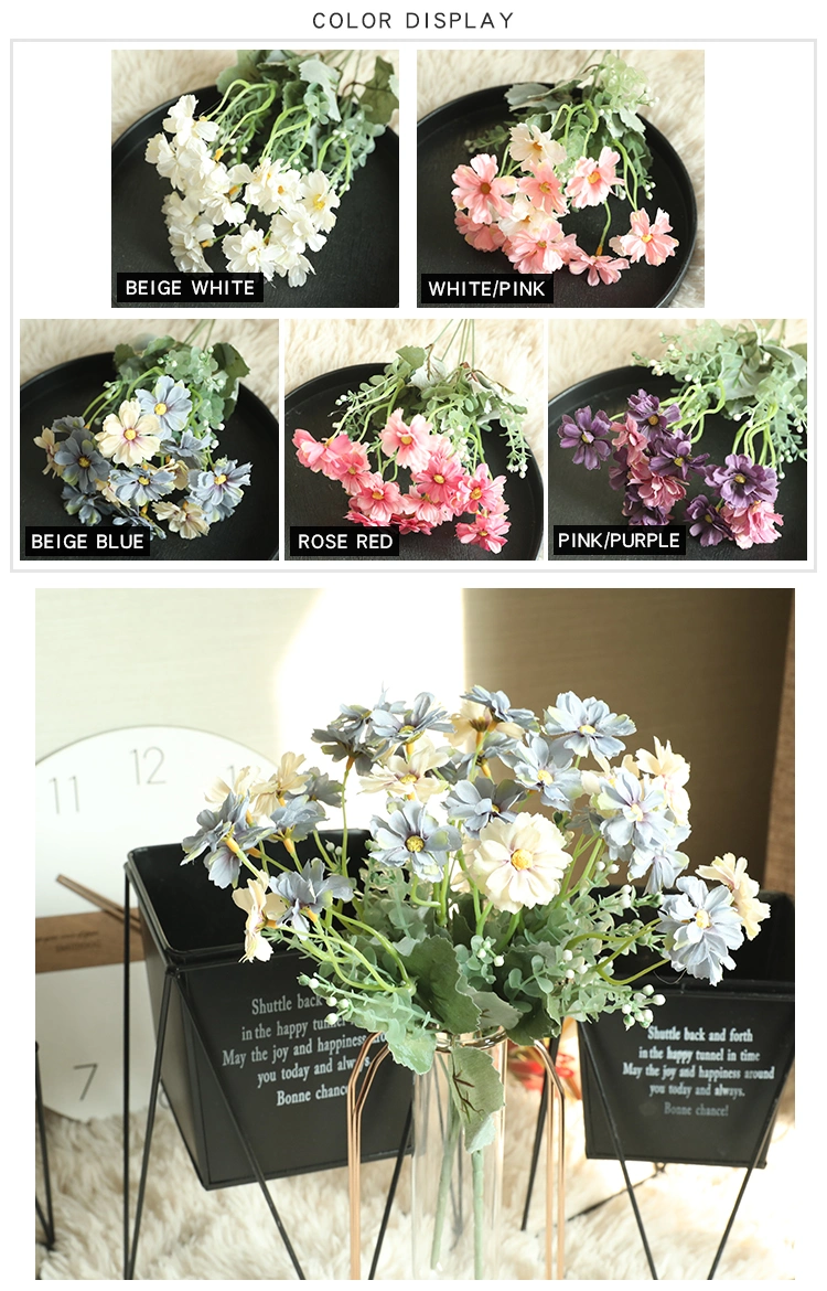 Artificial Chrysanthemum Silk Decorative Small Daisy Wholesale MW71111