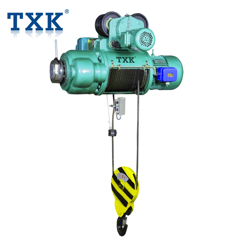 Txk 1-5 Ton CD1/MD1 High Quality Electric   Wire Rope Hoist