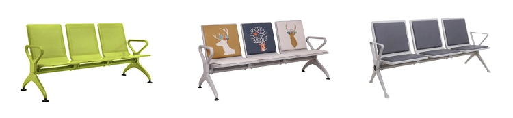 Waiting Chairs for Salon Gang Chair 3 Seater Bench Seat
