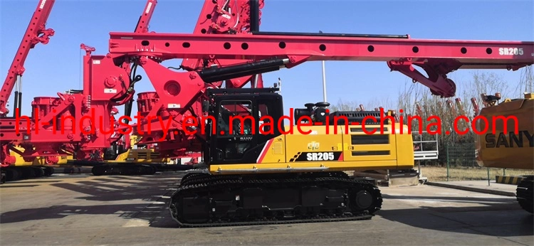 Sanyi New Rotary Drilling Rig Sr205c Sr215c Sr235c Sr265c Strong Power Hydraulic Piling Rig Hot Selling