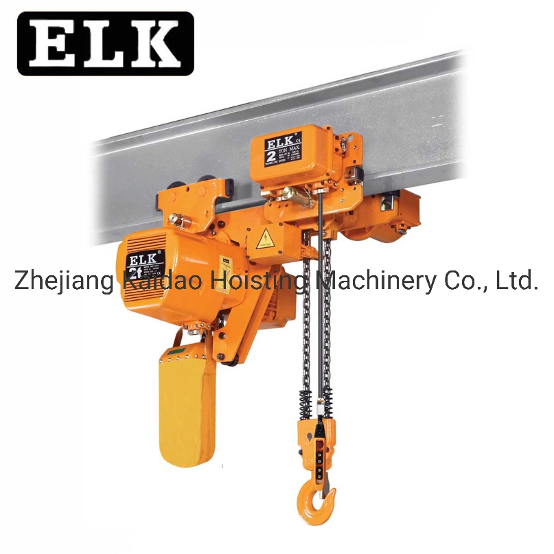 Ultra Low-Headroom Type 3 Ton Electric Chain Hoist for Limit Space