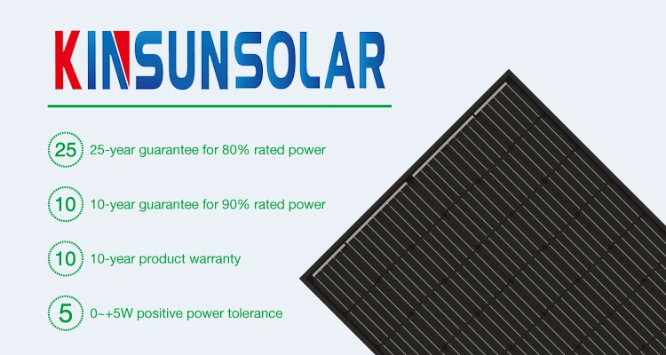 250W 275W Black Frame Mono Solar Panels