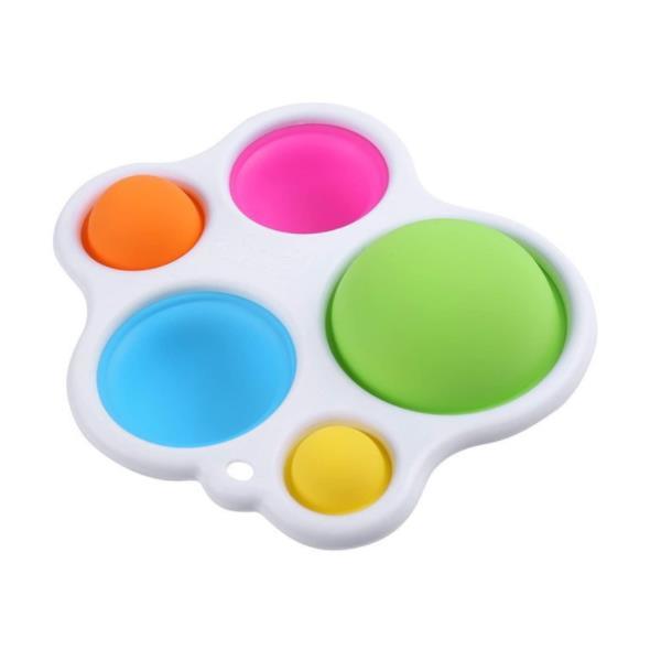 Amazon Cheap Baby Can Bite Silicon Flipping Board Fidget Toy Children Hand Toy Sensory Pop It Fidget Toy Simple Dimple