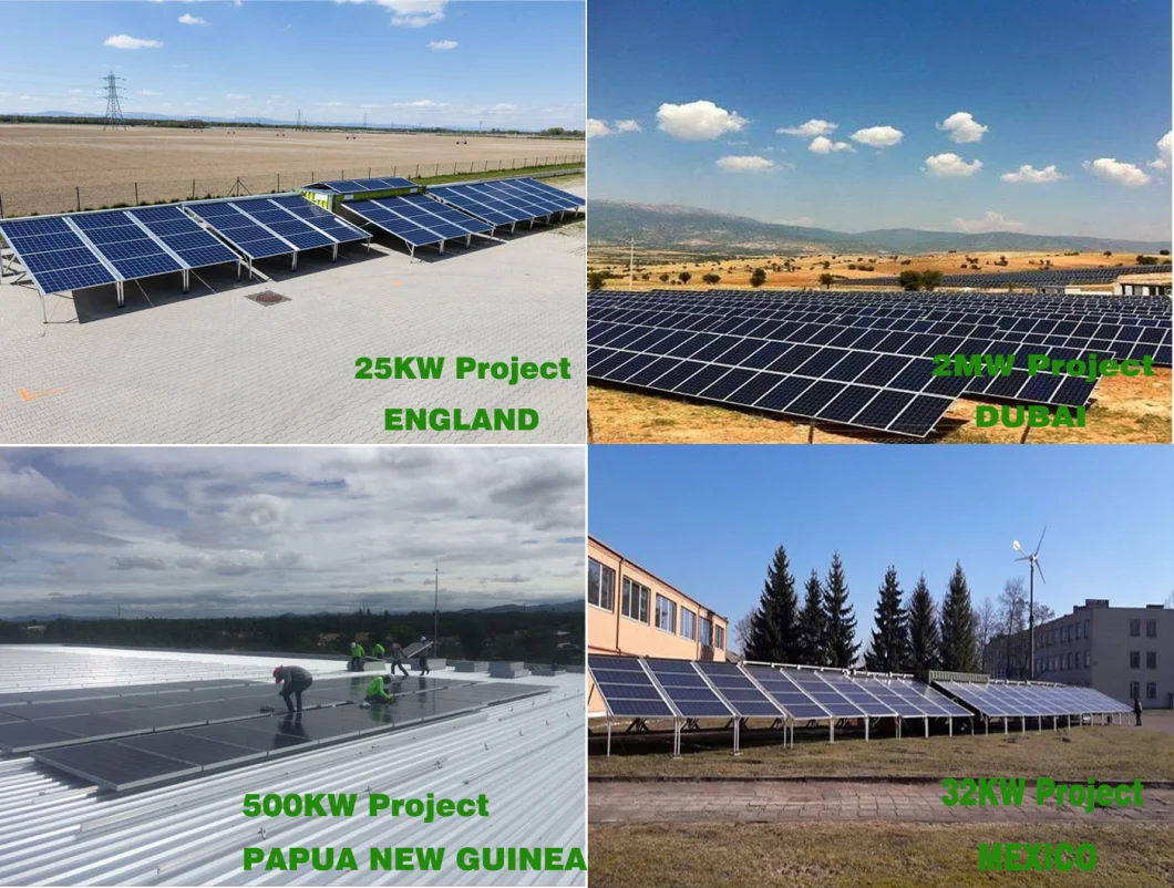 Solar Panel Brackets Mounting System Aluminium Profile PV Solar Mounting Structure for Tin/Metal