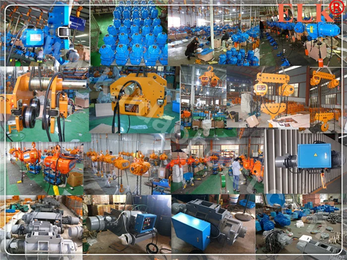 3ton Electric Hoists with Motorized Trolley