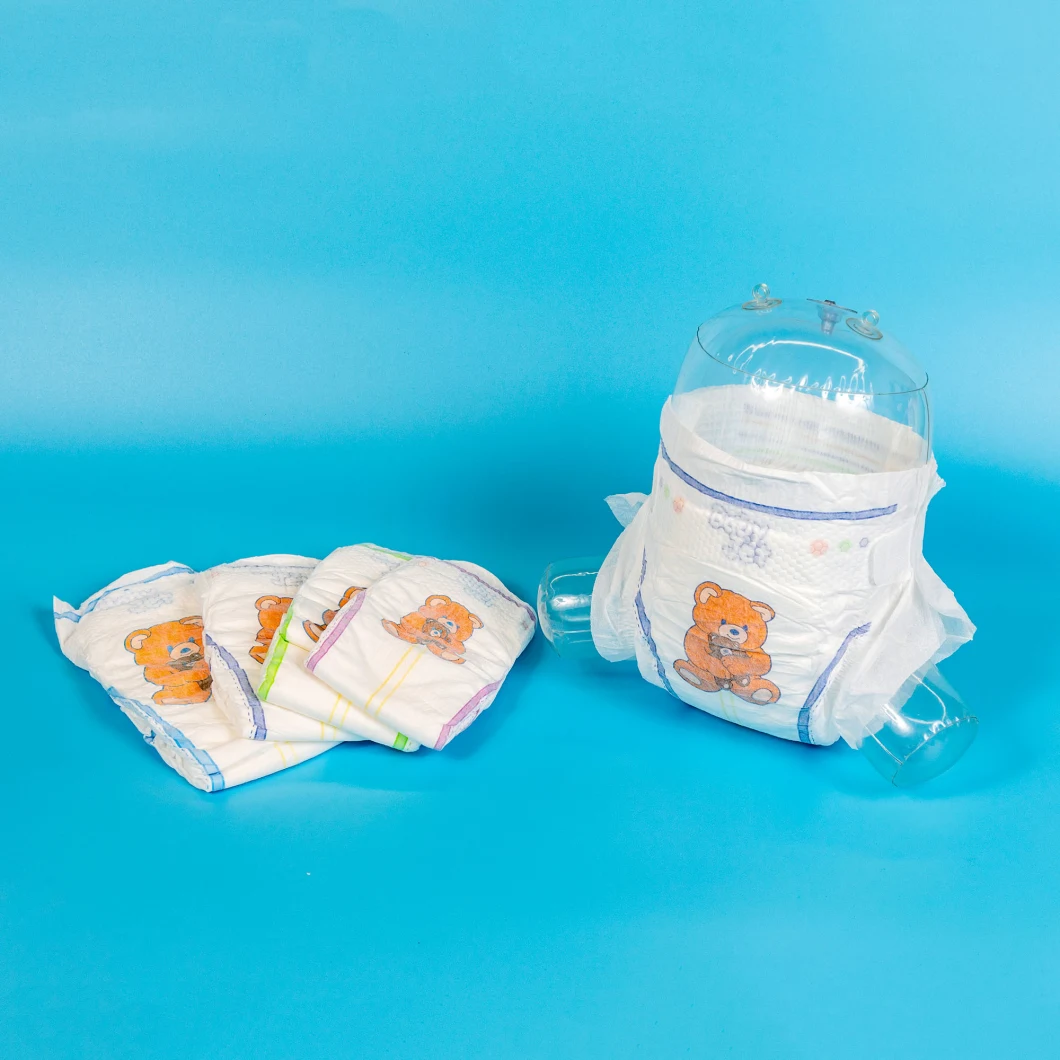 Soft Breathable and Comfortable Disposable Baby Diapers Support OEM