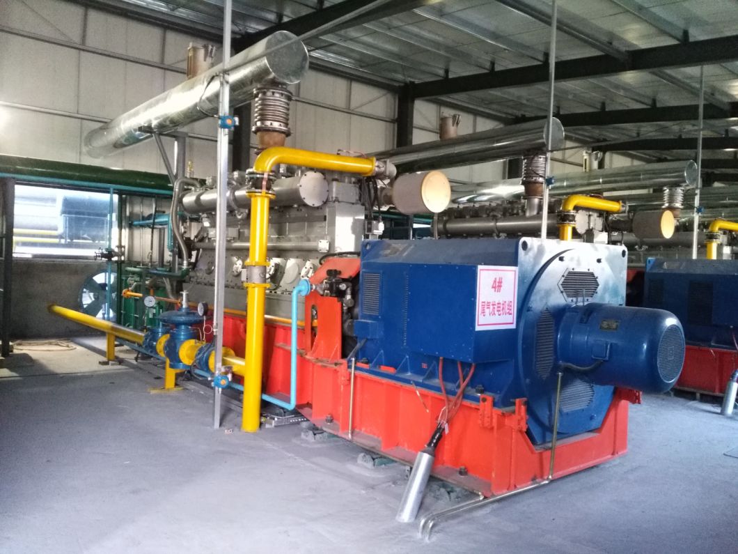 Tyre Pyrolysis Power Plant CHP Generator 300kw - 3000kw Pyrolysis Gas Generator