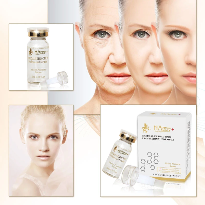 OEM Available Happy+ Qbeka Sheep Placenta Repairing & Firming Serum Repairing Moisturizing Serum