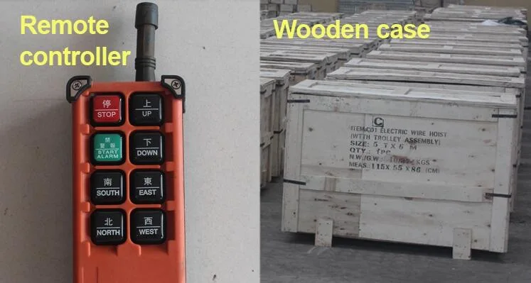Supply 10ton 9m Electric Wire Rope Hoists 3 Phase 415V