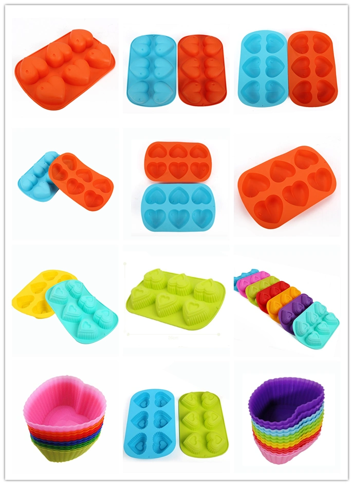 Heart Shaped Baking Pan Silicone Loaf Cake Mold
